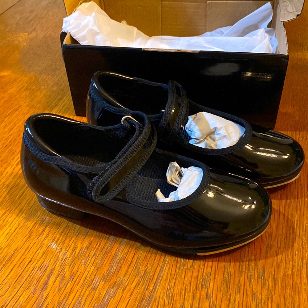Size 12 Little Kid Tap Shoes NIB